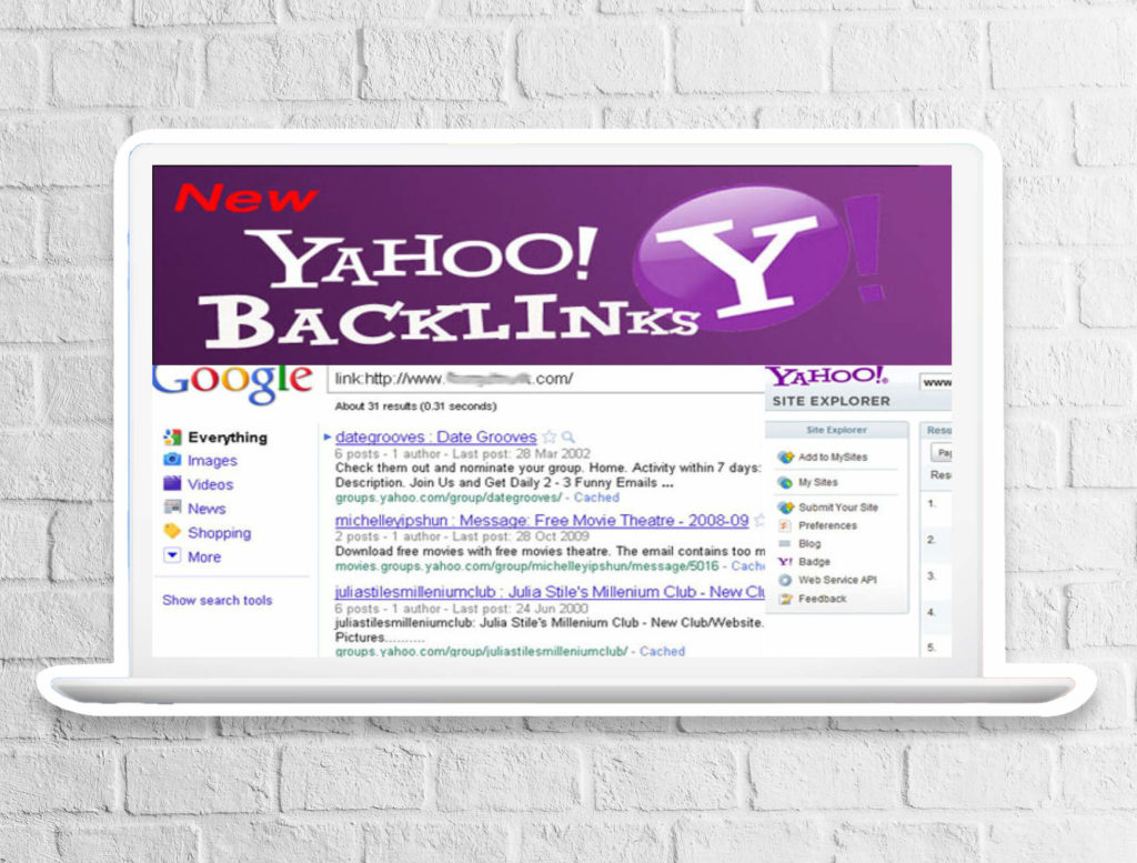 The end of an era (for checking Yahoo backlinks)